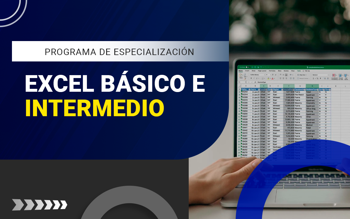 PROGRAMA DE ESPECIALIZACION EN EXCEL BÁSICO E INTERMEDIO – 2601EBCDE – I