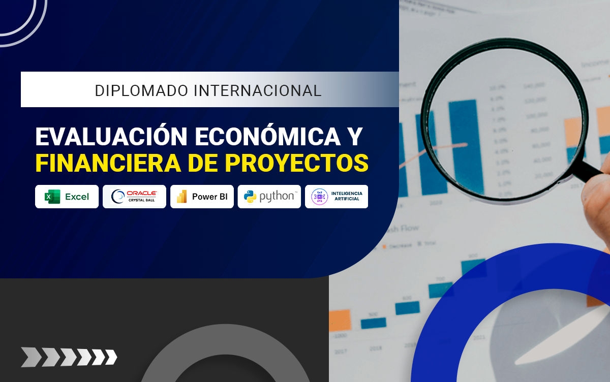 DIPLOMADO INTERNACIONAL EN EVALUACIÓN ECONÓMICA Y FINANCIERA DE PROYECTOS CON SOFTWARES E IA P-260449